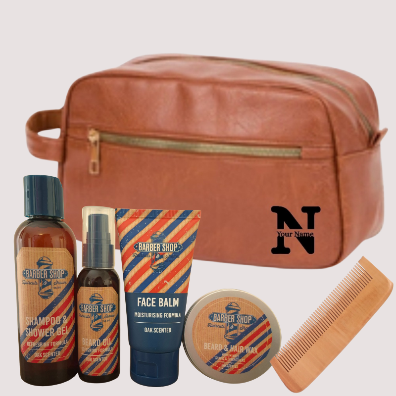 Élégance Personnalisée Homme – Sac & Soins