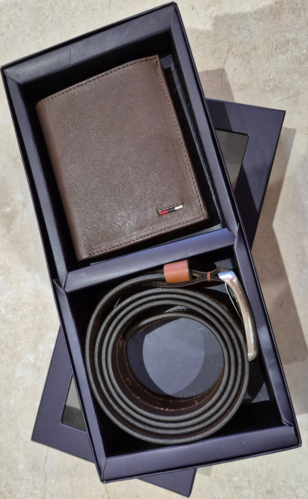 Coffret Cadeau Homme en Cuir