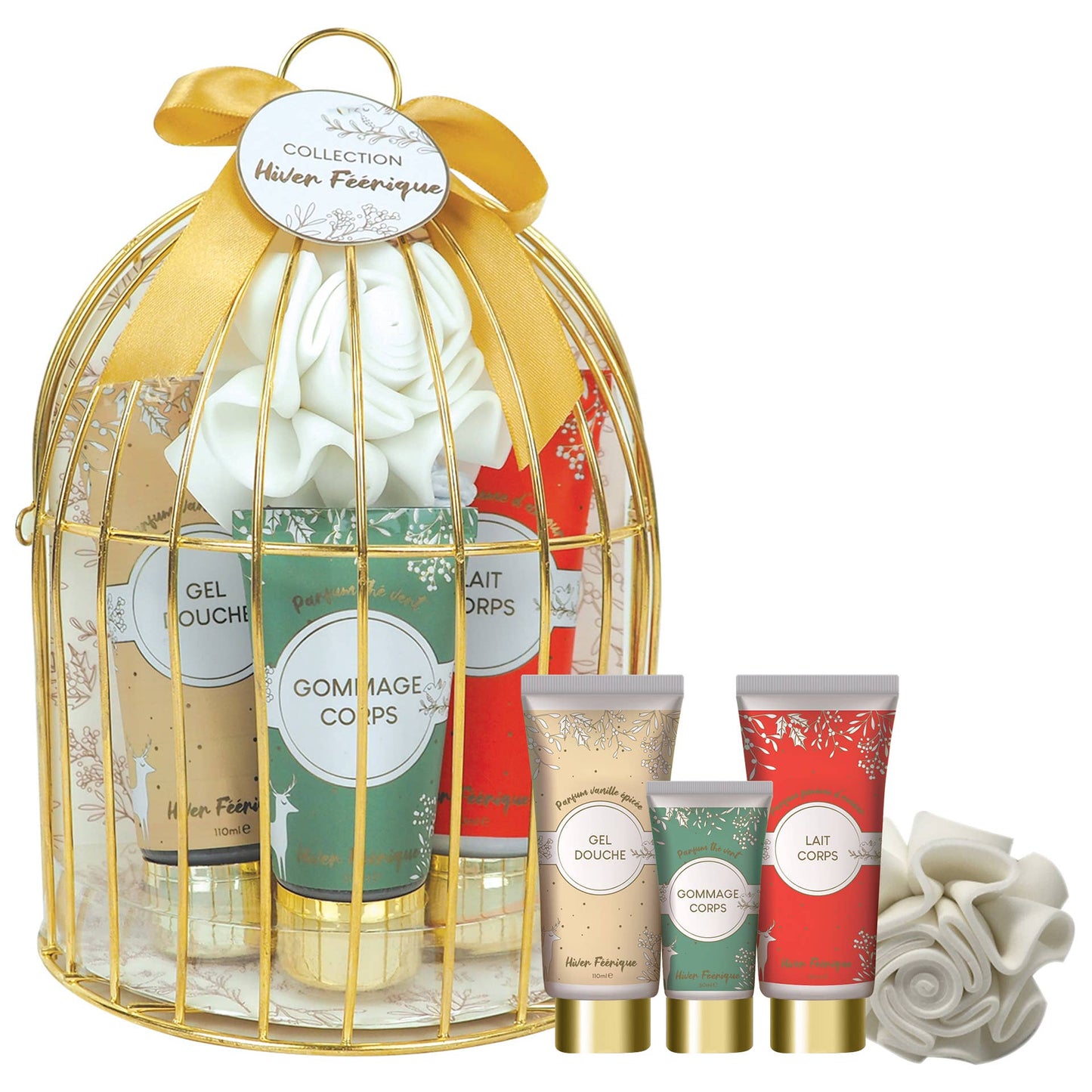 COFFRET CAGE SOINS DU CORPS