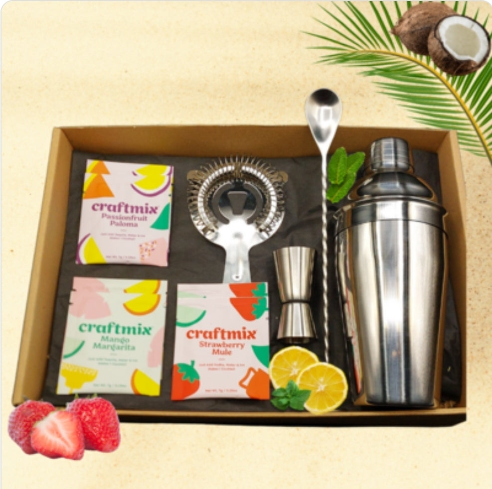 CocktailMix Pro – Coffret Cocktail avec Shaker