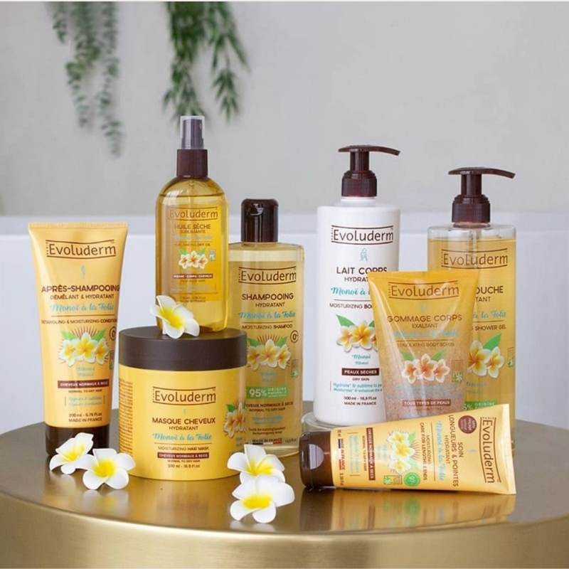 Coffret Corps & Cheveux Monoï à La Folie - Idée Cadeau - Noël – Anniversaire - Fête des Mères